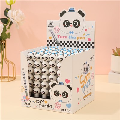 Ручка гелевая  "Summer panda", blue