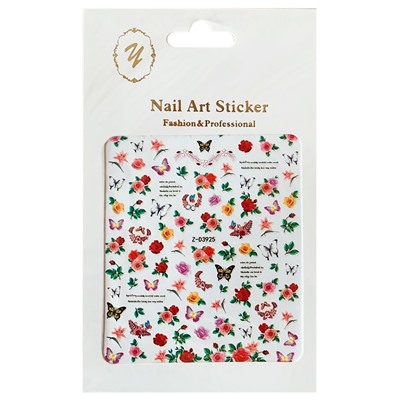 Nail Art Sticker, 2D стикер Z-D3925