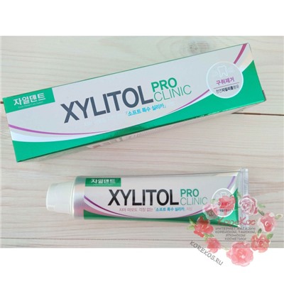 МКН Xylitol Зубная паста Xylitol Pro Clinic 130g ((herb fragrant) green color