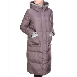 2115 VIOLET Пальто зимнее женское MELISACITI (200 гр. холлофайбера) размер 48