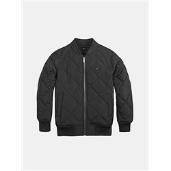 TH Kids' Recycled Quilted Bomber Jacket
