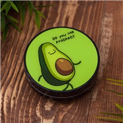 Контейнер для линз «Do you like avocado», circle