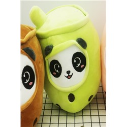 Мягкая игрушка "Cocktail panda", green, 19 см