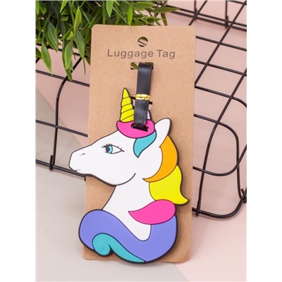 Бирка для багажа "Color unicorn"