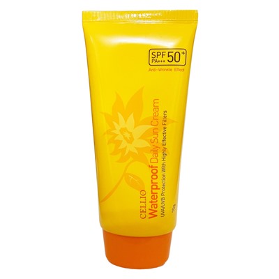 Крем для лица солнцезащитный водостойкий, SUN CREAM (WATERPROOF), DR.CELLIO, 70 г