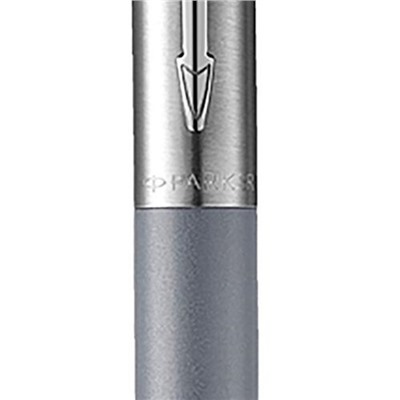 Ручка шариковая Parker Jotter XL K69 Matte Grey CT M, корпус из нержавеющей стали, синие чернила