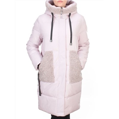 2197-2 PINK Пальто зимнее женское OLAYEETE (200 гр. холлофайбера) размер 50