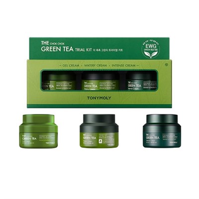 TONY MOLY The Chok Chok Green Tea Набор кремов с экстрактом зеленого чая