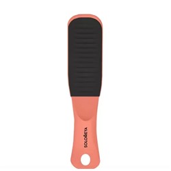 Педикюрная пилка с микромассажем Черный оникс 80/150 Pedicure nailfile with micromassage Black Onyx, Solomeya