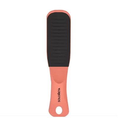 Педикюрная пилка с микромассажем Черный оникс 80/150 Pedicure nailfile with micromassage Black Onyx, Solomeya