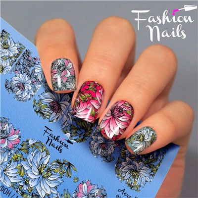 Fashion Nails, Слайдер-дизайн Aerography 28