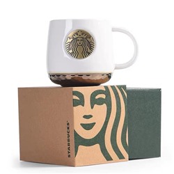 Кружка Starbucks белая Mermaid 400ml