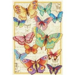 Набор для вышивания Dimensions 35338-70-Dms Красота бабочек