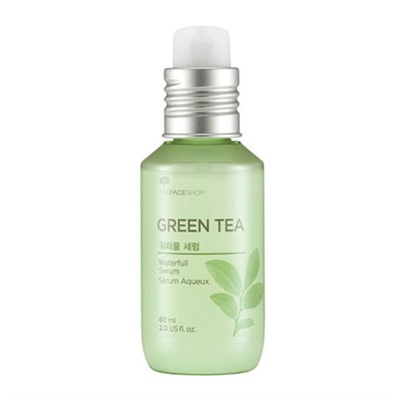 THE FACE SHOP Green Tea Waterfull Увлажняющая сыворотка с экстрактом зеленого чая