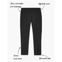 Boys' Super Skinny Leg School Trousers (2-18 Yrs)