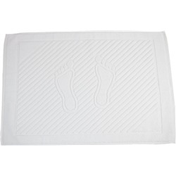 Полотенце-коврик для ванной White (белый)