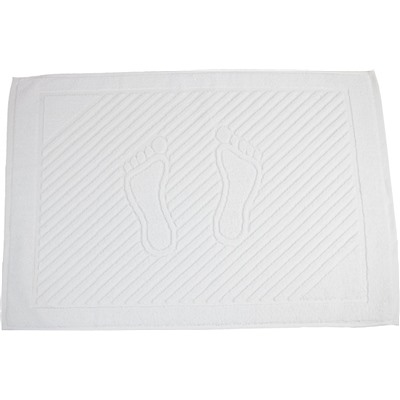 Полотенце-коврик для ванной White (белый)