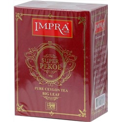 IMPRA. Super Pekoe 90 гр. карт.пачка