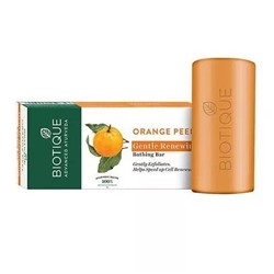 Мыло с Апельсиновой цедрой: для обновления кожи (150 г), Orange Peel Gentle Renewing Bathing Bar, произв. Biotique