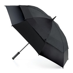 S669-01 Black (Черный) Зонт мужской гольфер Fulton