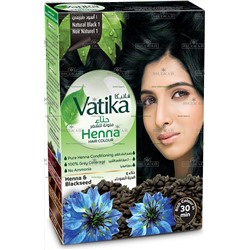 Хна для волос Vatika Henna Hair Colour черная