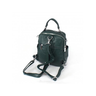 Сумка женская искусственная кожа VF-553038-4  (рюкзак change),  2отд,  4внут+4внеш/карм,  зеленый SALE 240974