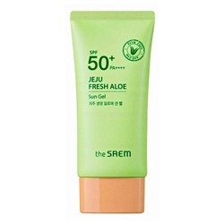 Гель для лица солнцезащитный с алоэ Jeju Fresh Aloe Sun Gel, THE SAEM, 50 мл