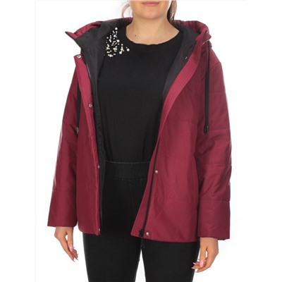 2255 WINE Куртка демисезонная женская Flance Rose (100 гр. синтепон) размер 42