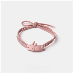 Резинка для волос GIRLY "Long bunny", pink