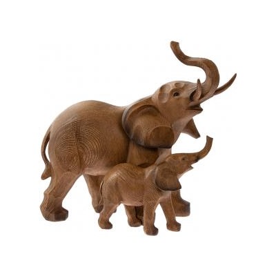 Фигурка Слониха со слоненком 25х24см из Полистоун по низкой цене купить в Москве