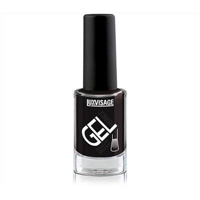 Лак для ногтей "Gel Finish" тон: 10, черный (10879723)