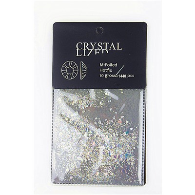 CRYSTAL LIZED, бульонки микс с сердечками