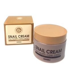 Крем для лица с муцином улитки, SNAIL CREAM, GIINSU, 50 мл