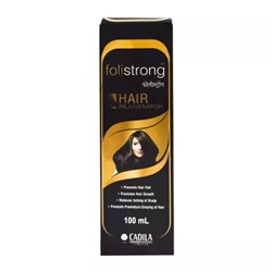 Фолистронг: масло для волос (100 мл), Folistrong Hair Rejuvenator, произв. Cadila Pharmaceuticals