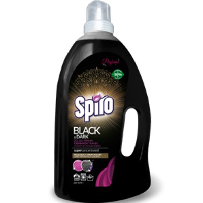 Гель Spiro BLACK & DARK CLOVIN для стирки Чёрных и Тёмных тканей 3,15л, (45 стирок) 774465