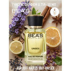 Beas U759 Xerjoff Naxos 1861 Unisex edp 50 ml