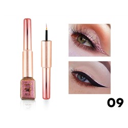 Стойкая цветная подводка Karite Glitter Eyeliner, тон 09