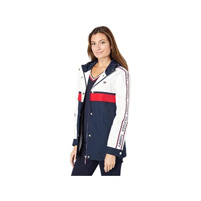 Tommy Hilfiger Hooded Jacket with Logo Tape
