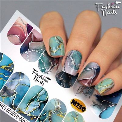 Fashion Nails, Слайдер-дизайн M250