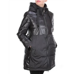 Z618-1 BLACK Куртка демисезонная женская (100 гр. синтепон) размеры 48