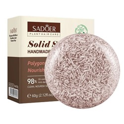 SADOER Твердый шампунь для волос Polygonum Multiflorum Nourishing repair 60 гр