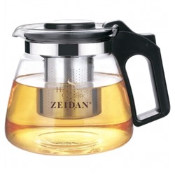 Заварочный чайник Zeidan Z-4246 1500мл стекло съемный фильтр подарочная упаковка  (24) оптом