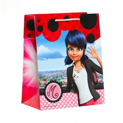 Пакет подарочный «Леди Баг и Супер-Кот. Маринет», 18 × 22,3 × 10 см