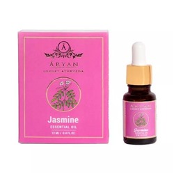 Эфирное масло Жасмина (12 мл), Jasmine Essential Oil, произв. Aryan