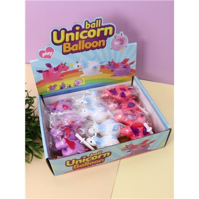 Мялка - антистресс «Unicorn balloon», pink