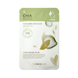 THE FACE SHOP Chia Seed Увлажняющая тканевая маска с экстрактом семян чиа (5 шт)