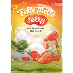 Жев.зефир Marshmallows jam fille) с нач."FELLO MELLO"JELLY 55гр со вкусом Клубники/25шт