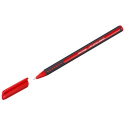 Ручка шариковая Berlingo Triangle Twin красная 0,7мм игольч стерж CBp_07285/30/Китай***