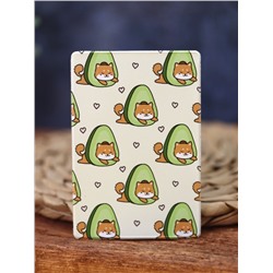 Держатель для карт Аниме «Many shiba inu avocado» (6,5 х 9,5 см)