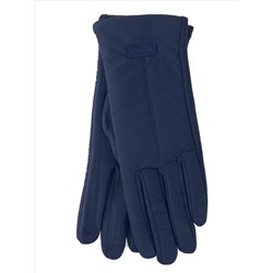Женские перчатки утепленные, цвет синий